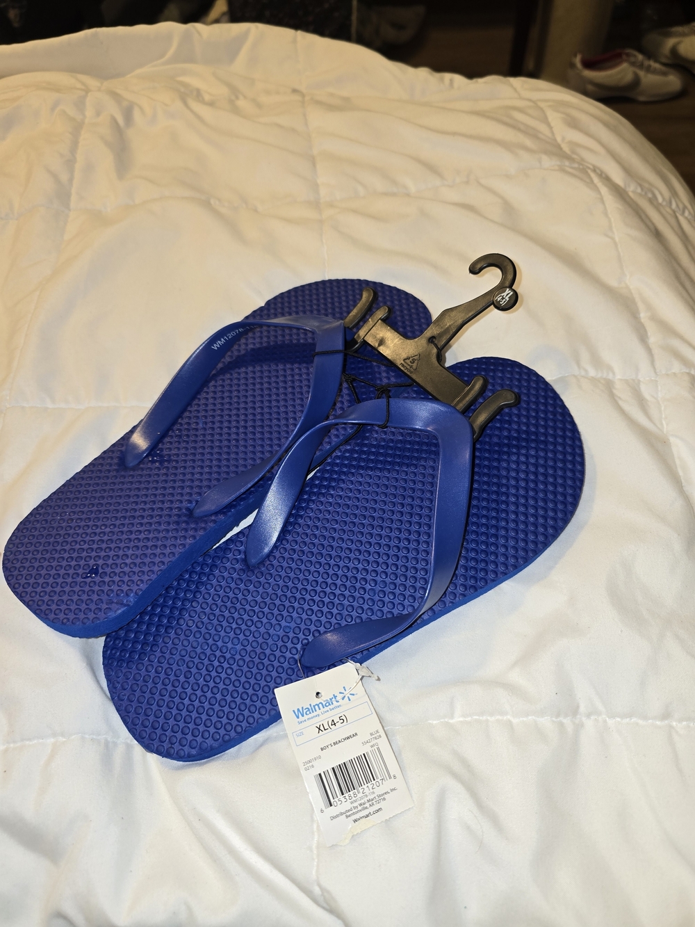 Walmart Kids' Blue Flip Flops - Comfortable Summer Sandals
